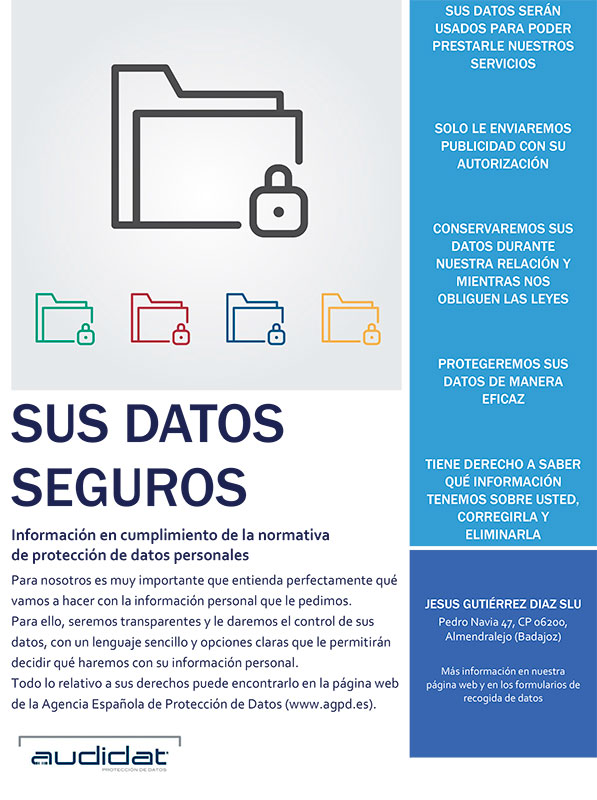 Cartel informativo